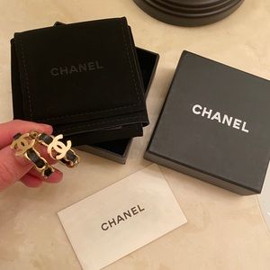 Authentic chanel earrings